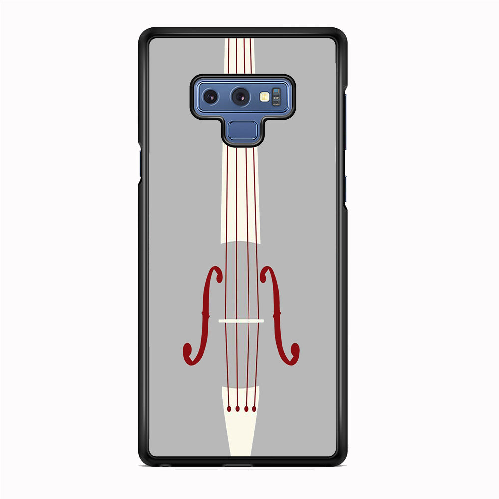 Music Grey Violin Samsung Galaxy Note 9 Case