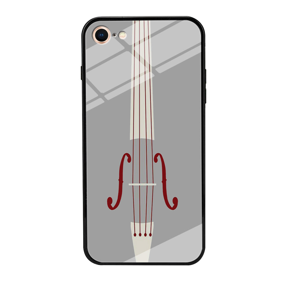 Music Grey Violin iPhone 8 Case
