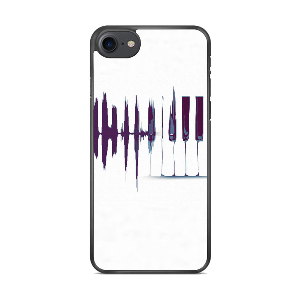 Music Keyboard Frequency iPhone 8 Case