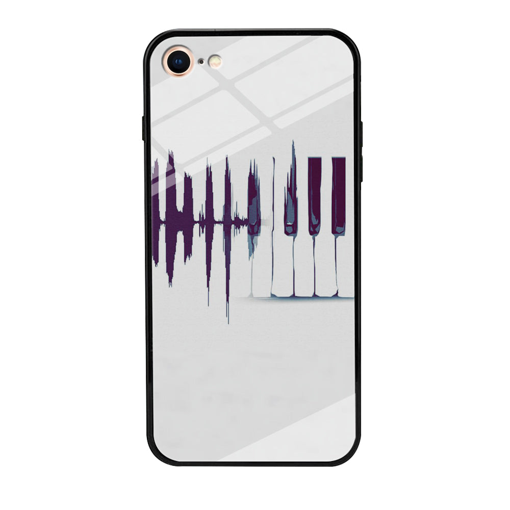 Music Keyboard Frequency iPhone 8 Case