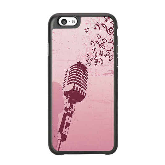Music Ventage Microphone Pink Art iPhone 6 Plus | 6s Plus Case