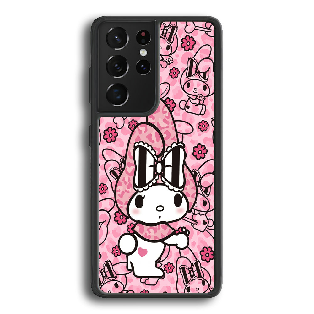 My Melody Pink Skin Samsung Galaxy S21 Ultra Case - Carneyforia
