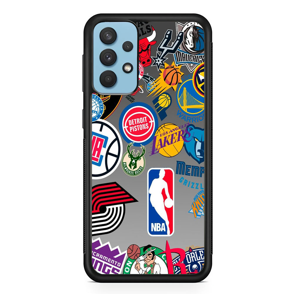 NBA Team Logo Samsung Galaxy A32 Case