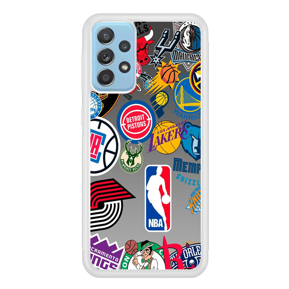 NBA Team Logo Samsung Galaxy A52 Case