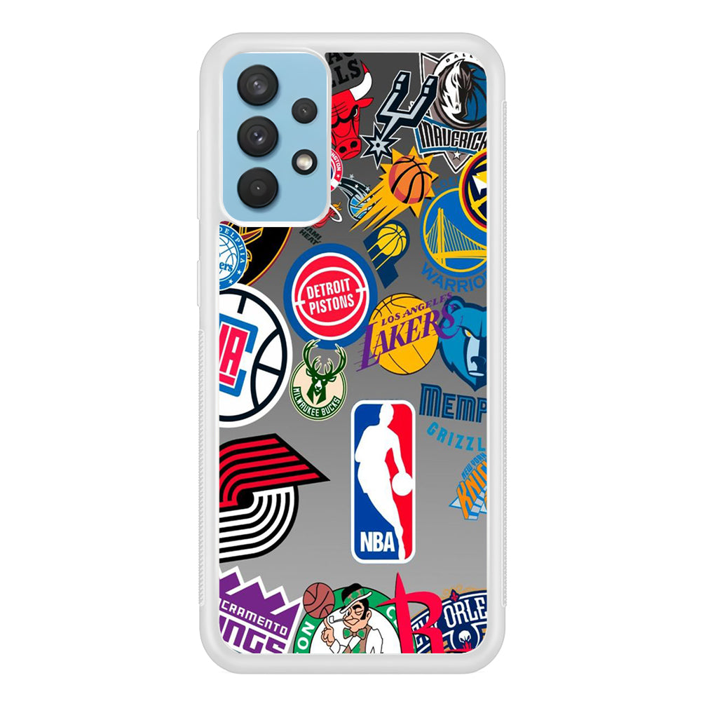 NBA Team Logo Samsung Galaxy A32 Case
