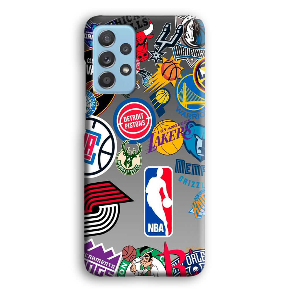 NBA Team Logo Samsung Galaxy A52 Case