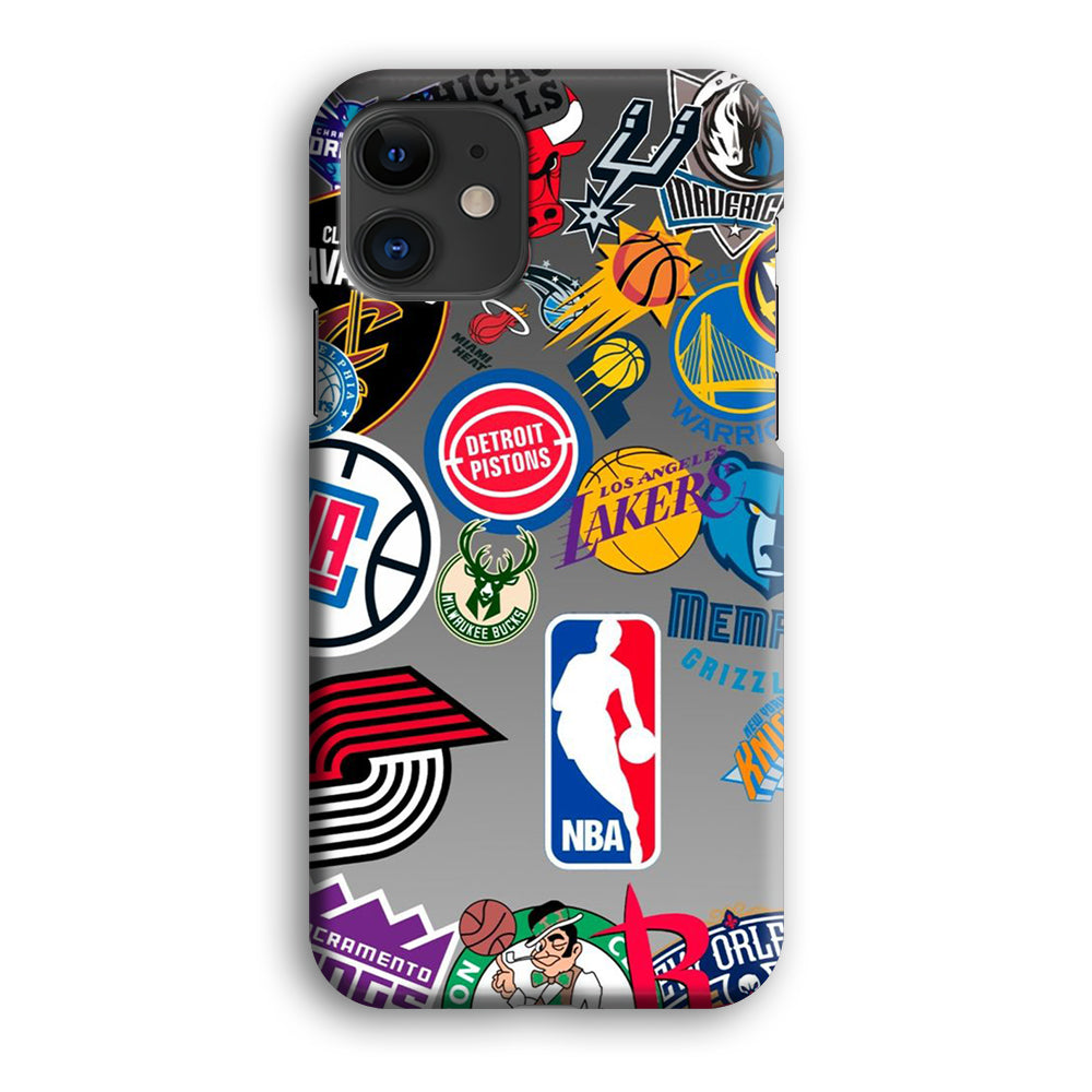 NBA Team Logo iPhone 12 Case