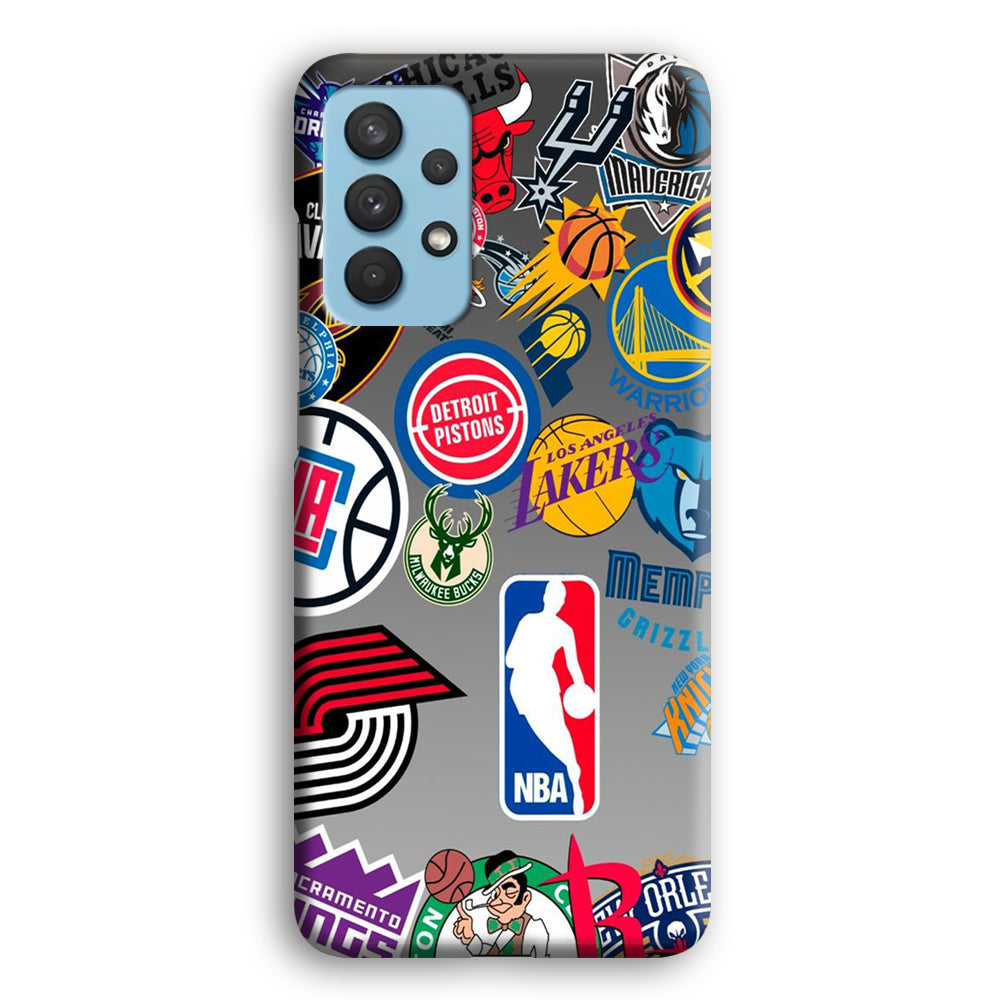 NBA Team Logo Samsung Galaxy A32 Case