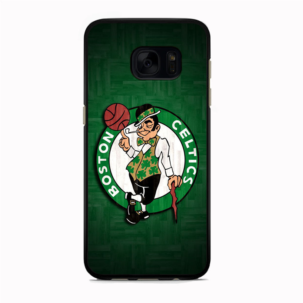NBA Celtics Boston Logo Samsung Galaxy S7 Edge Case