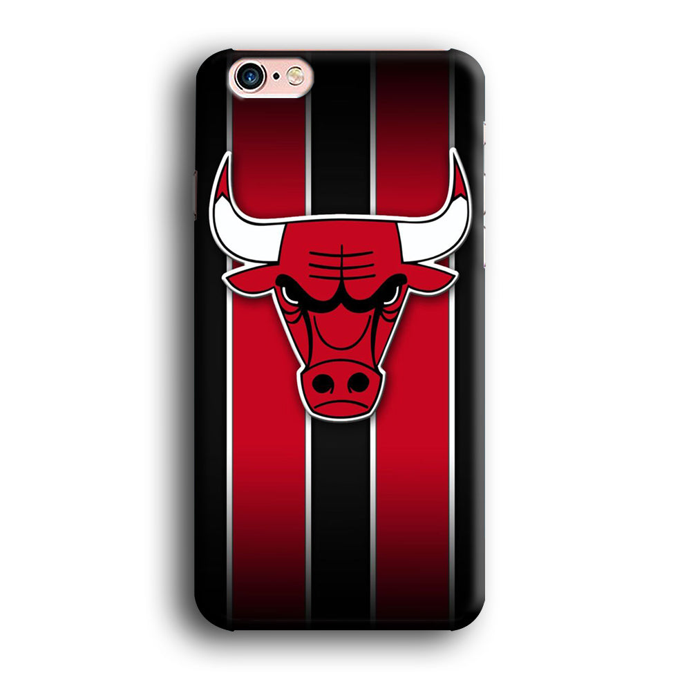 NBA Chicago Bulls Red Stripe iPhone 6 Plus | 6s Plus Case