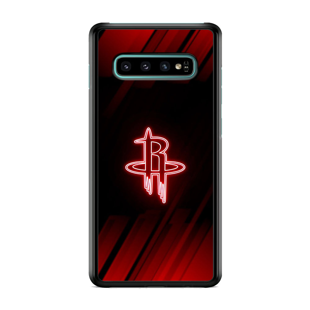 NBA Houston Rockets Red Aura Samsung Galaxy S10 Case