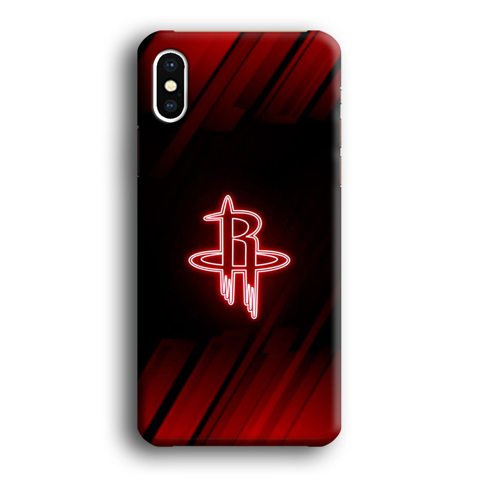 NBA Houston Rockets Red Aura iPhone XS MAX Case