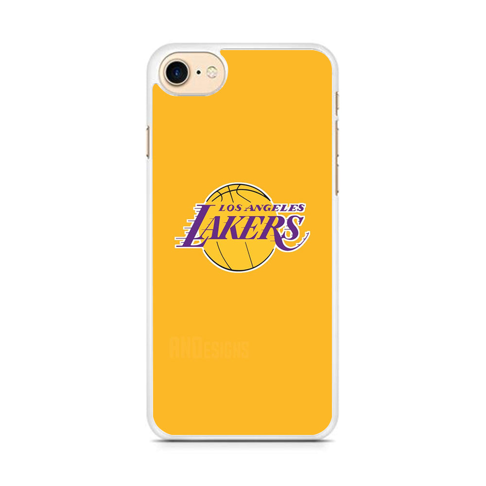NBA Los Angeles Lakers Yellow iPhone 8 Case