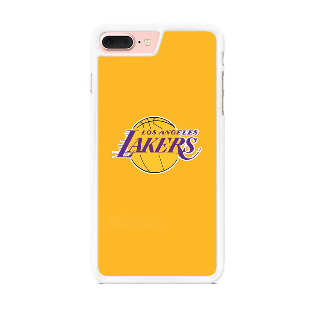 NBA Los Angeles Lakers Yellow iPhone 7 Plus Case