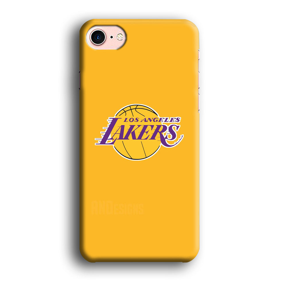 NBA Los Angeles Lakers Yellow iPhone 8 Case