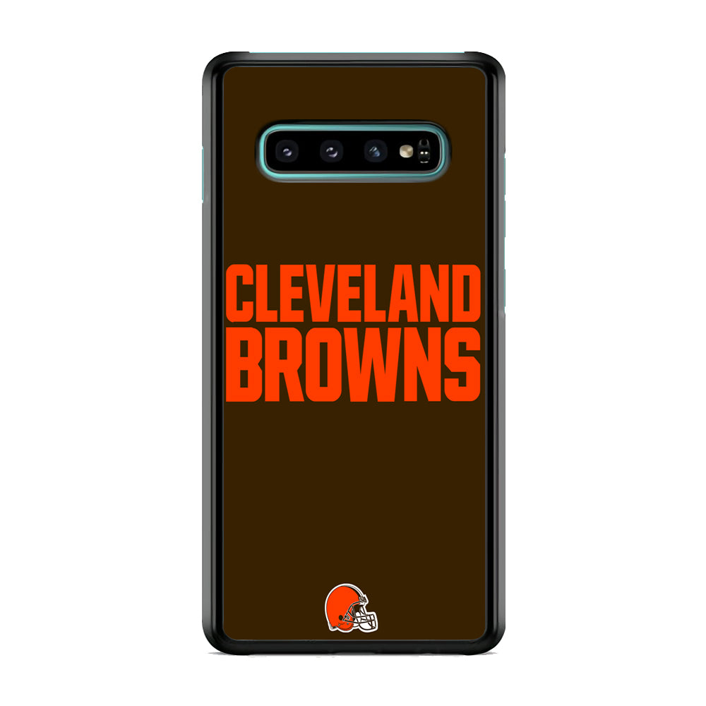 NFL Cleveland Browns Samsung Galaxy S10 Plus Case