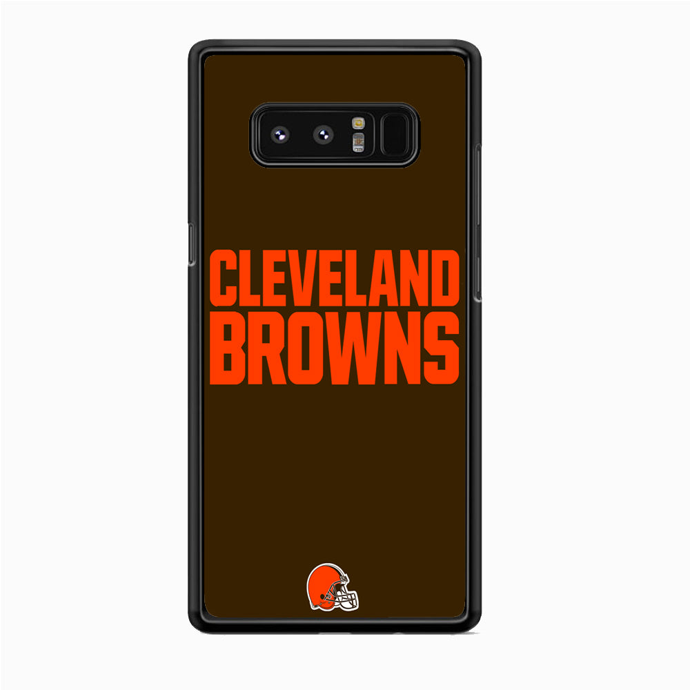 NFL Cleveland Browns Samsung Galaxy Note 8 Case