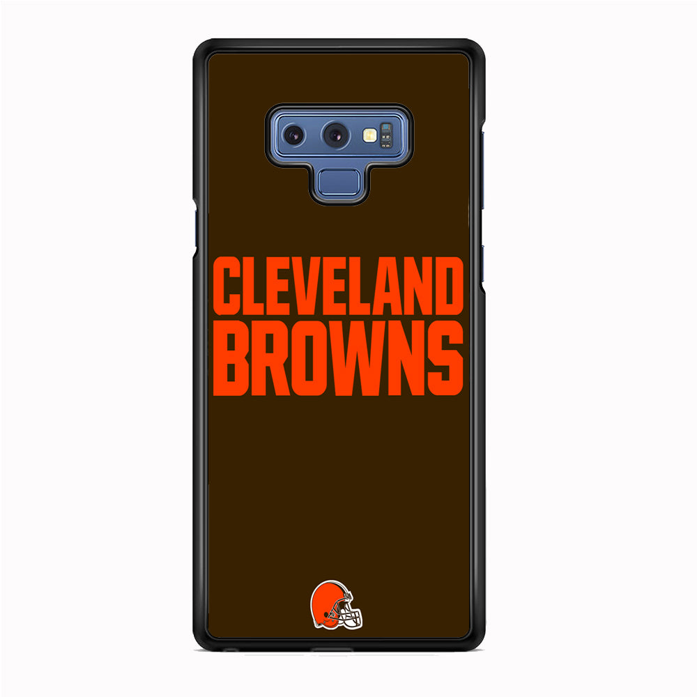 NFL Cleveland Browns Samsung Galaxy Note 9 Case