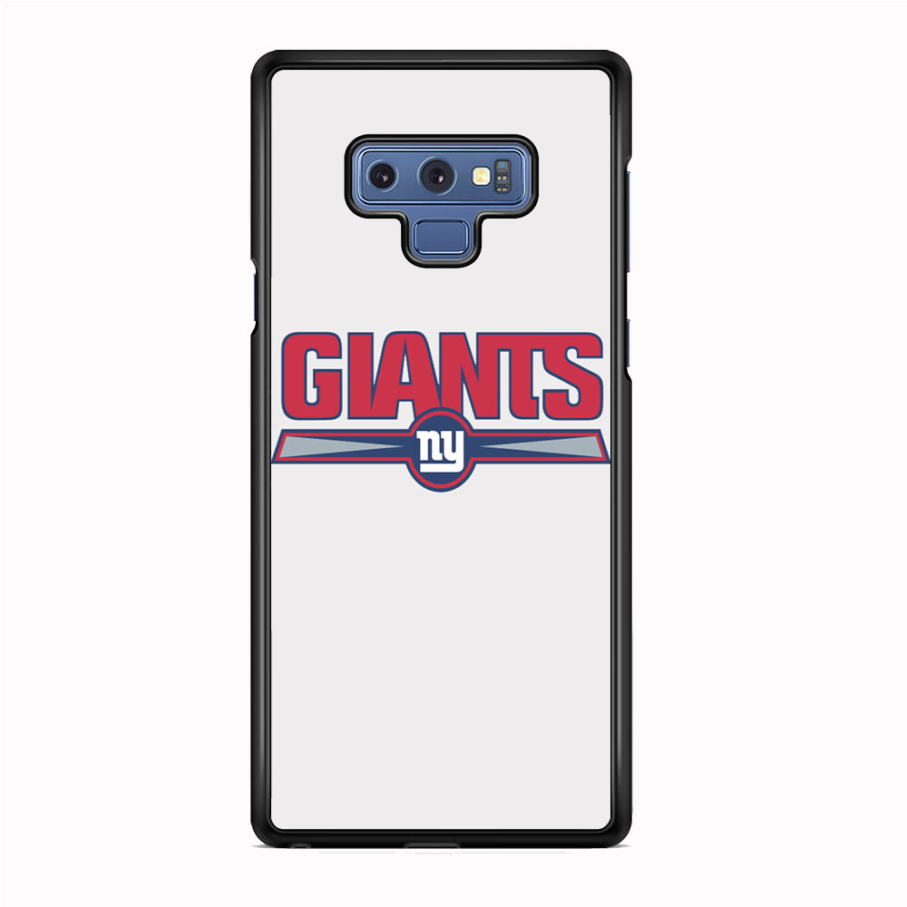 NFL New York Giants White Samsung Galaxy Note 9 Case