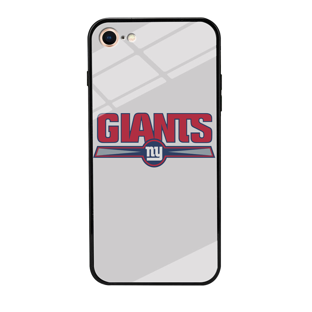 NFL New York Giants White iPhone 8 Case
