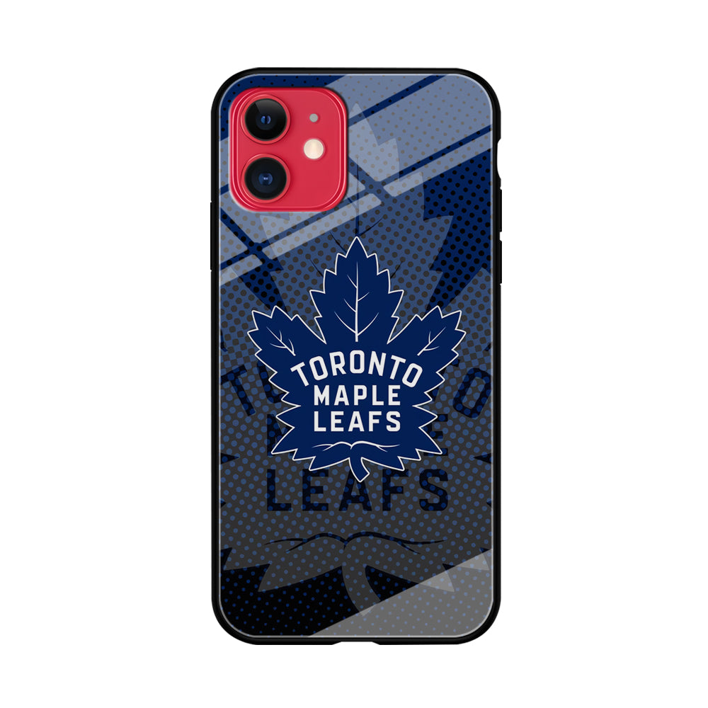 NHL Toronto Maple Leafs iPhone 11 Case Tempered Glass Case