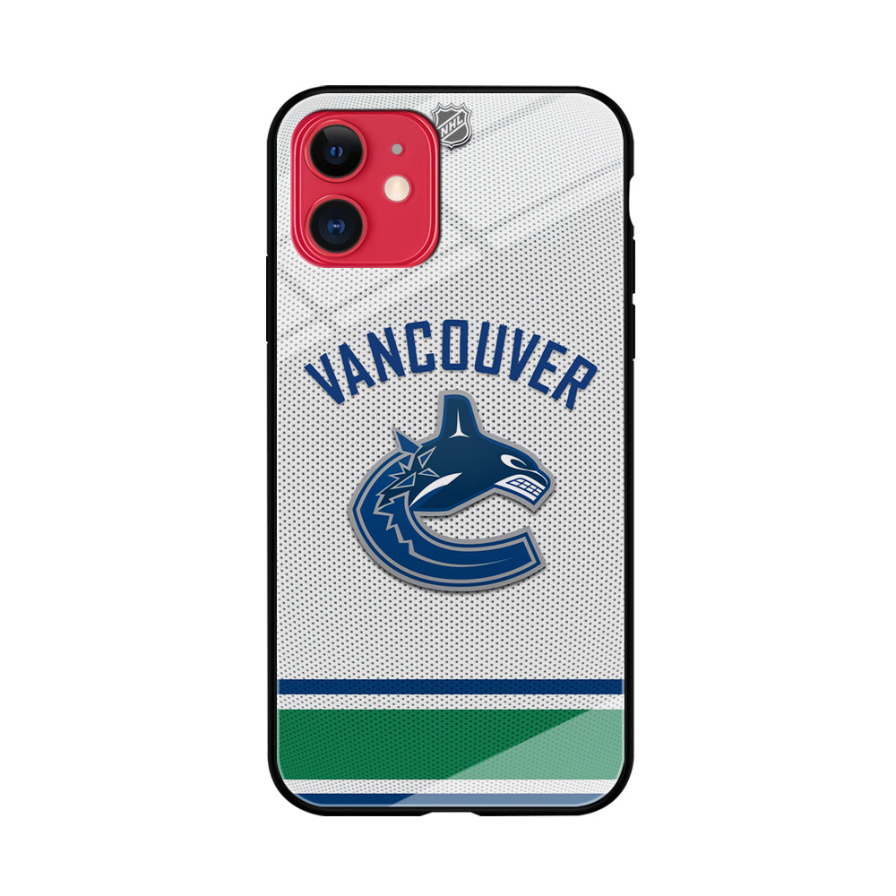 NHL Vancouver Canucks iPhone 11 Case Tempered Glass Case
