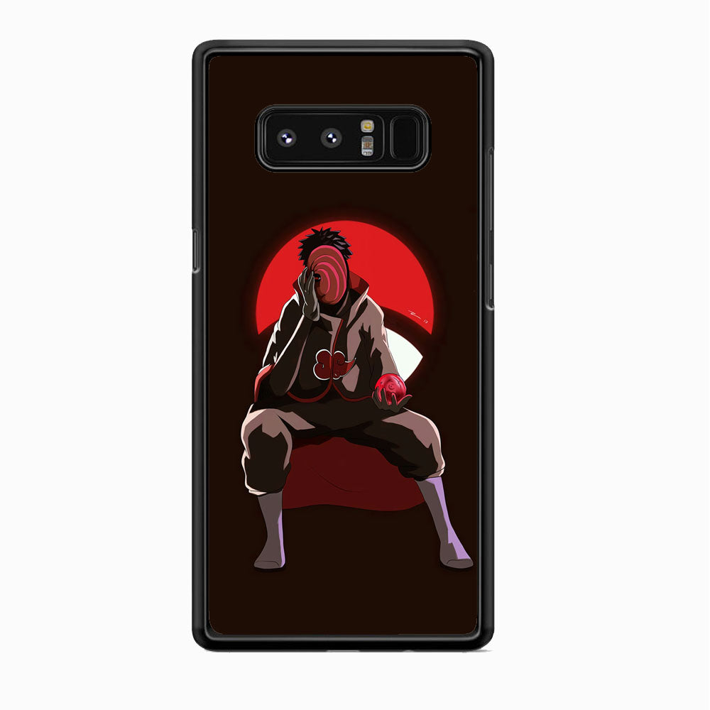 Naruto-Tobi Doujutsu Samsung Galaxy Note 8 Case - carneyforia