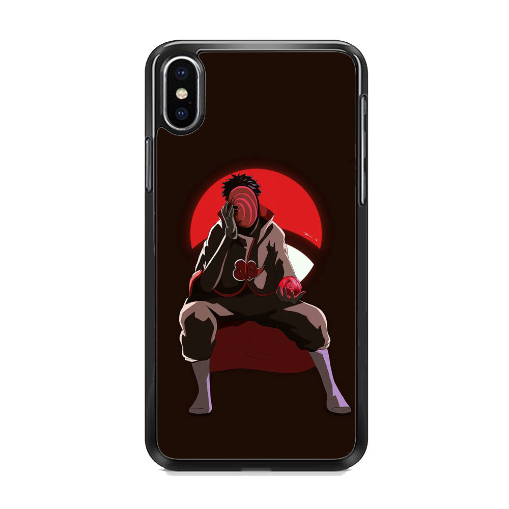 Naruto-Tobi Doujutsu iPhone XS MAX Case - carneyforia