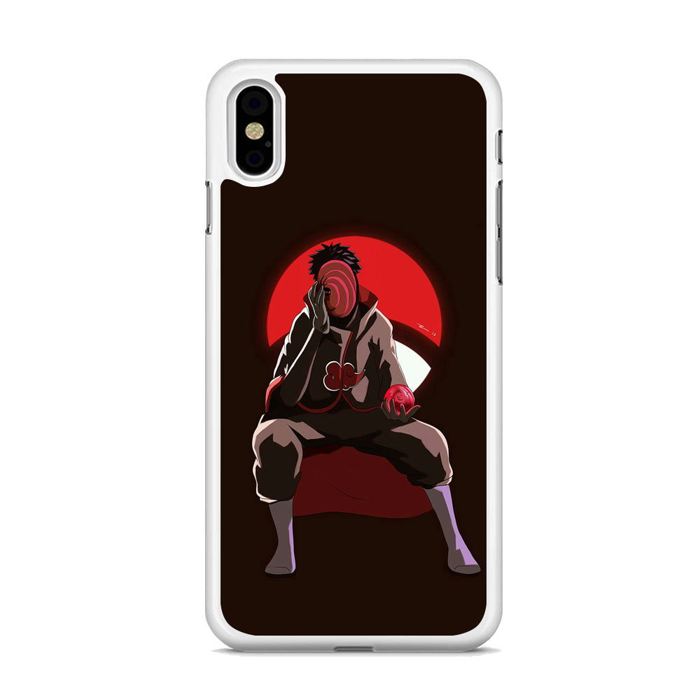 Naruto-Tobi Doujutsu iPhone X Case - carneyforia