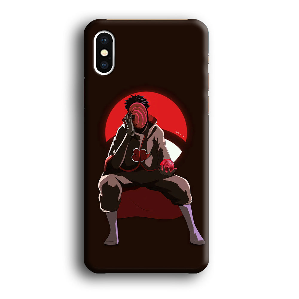 Naruto-Tobi Doujutsu iPhone XS MAX Case - carneyforia
