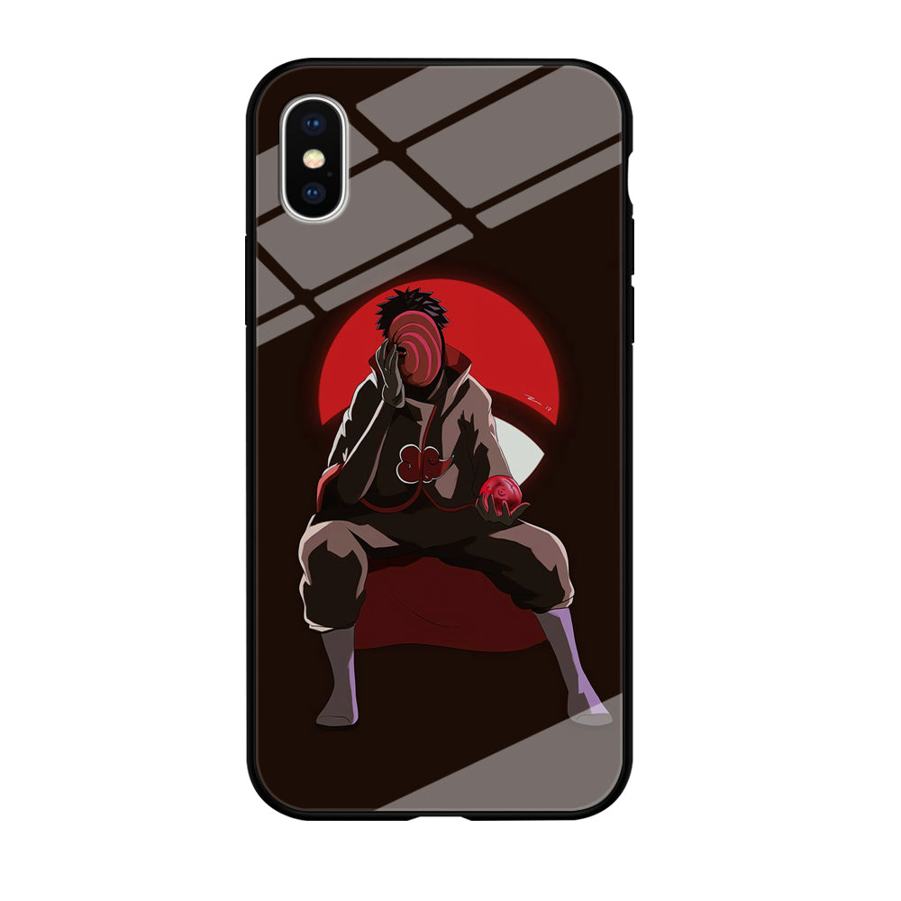 Naruto-Tobi Doujutsu iPhone X Case - carneyforia