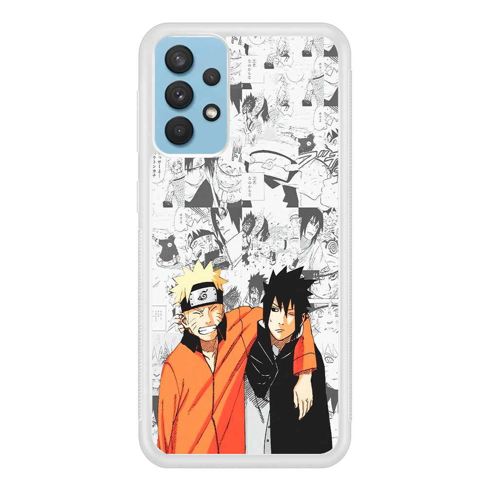 Naruto The Smile of Struggle Samsung Galaxy A32 Case