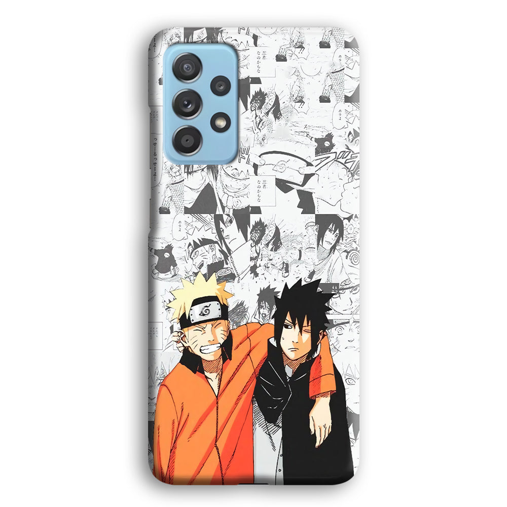 Naruto The Smile of Struggle Samsung Galaxy A52 Case