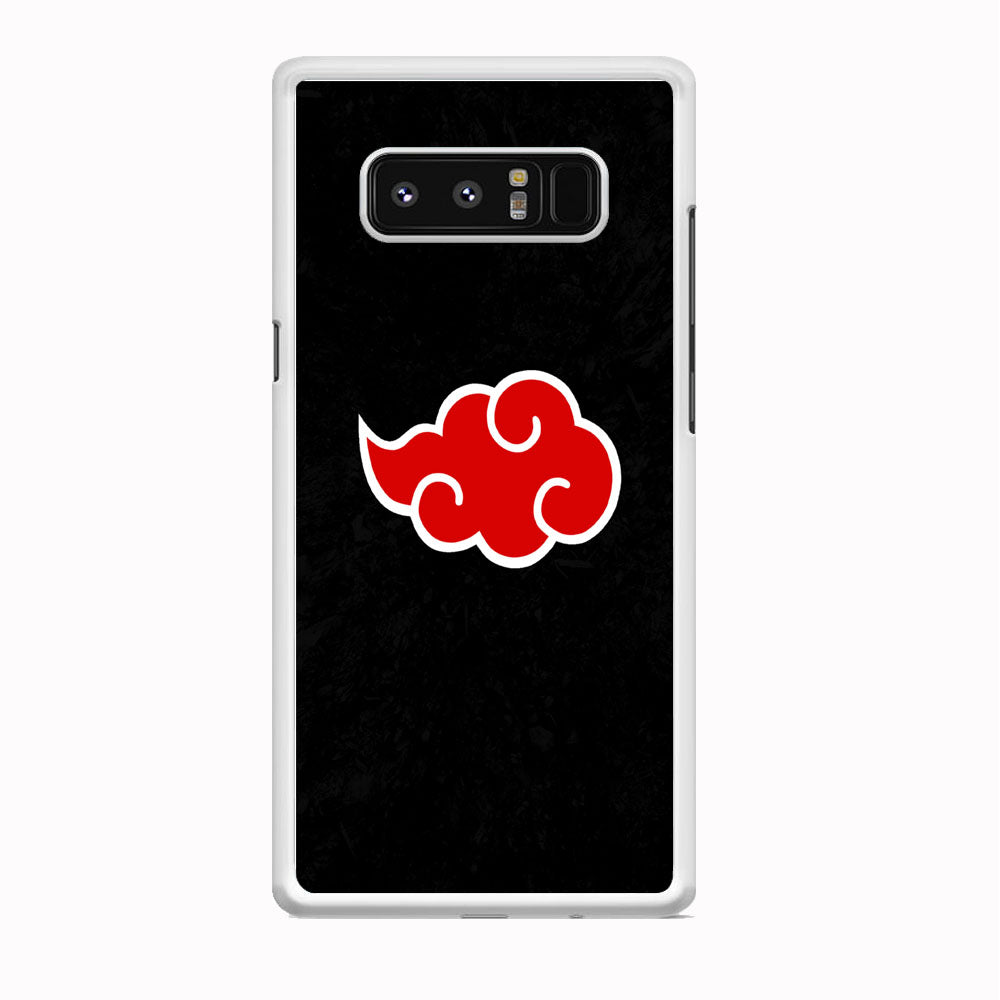 Naruto Akatsuki Simple Logo Black Abstract Samsung Galaxy Note 8 Case