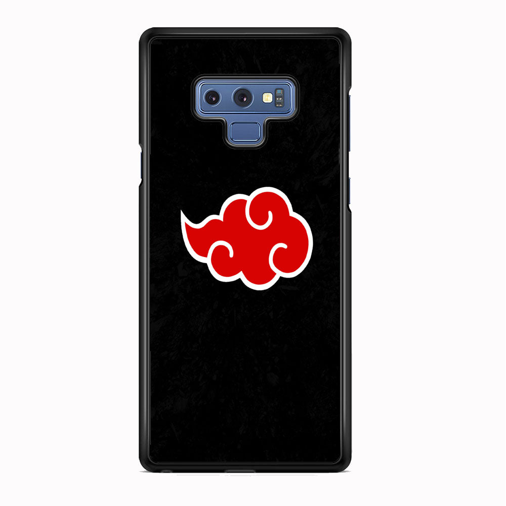 Naruto Akatsuki Simple Logo Black Abstract Samsung Galaxy Note 9 Case