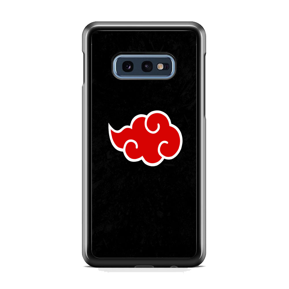 Naruto Akatsuki Simple Logo Black Abstract Samsung Galaxy S10E Case