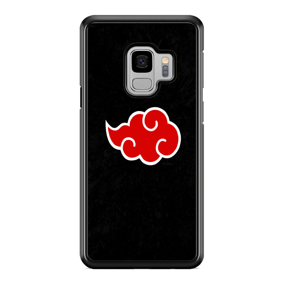 Naruto Akatsuki Simple Logo Black Abstract Samsung Galaxy S9 Case