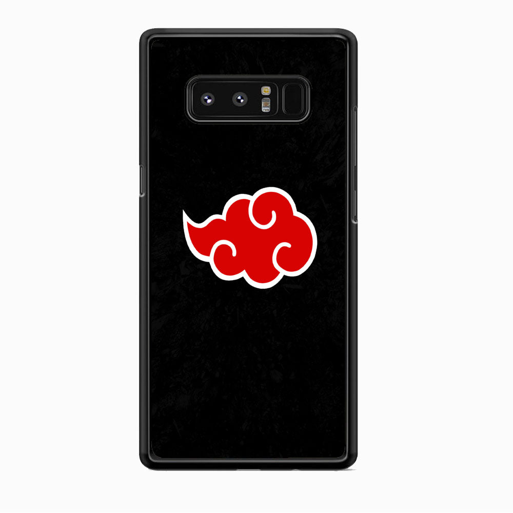 Naruto Akatsuki Simple Logo Black Abstract Samsung Galaxy Note 8 Case