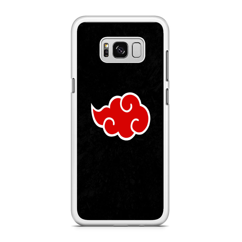 Naruto Akatsuki Simple Logo Black Abstract Samsung Galaxy S8 Case
