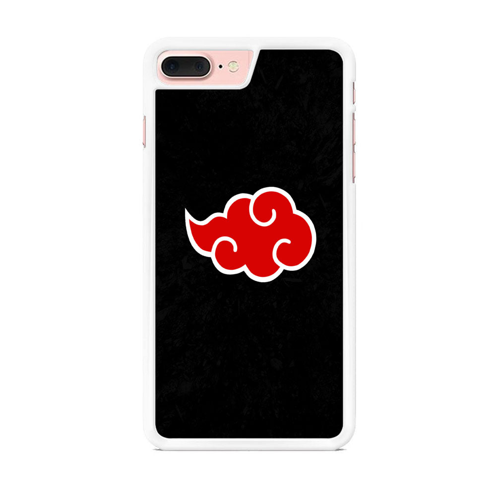 Naruto Akatsuki Simple Logo Black Abstract iPhone 7 Plus Case