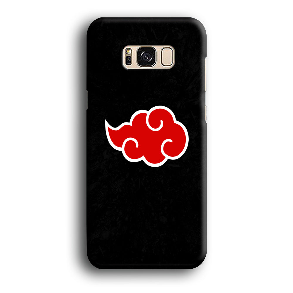 Naruto Akatsuki Simple Logo Black Abstract Samsung Galaxy S8 Case