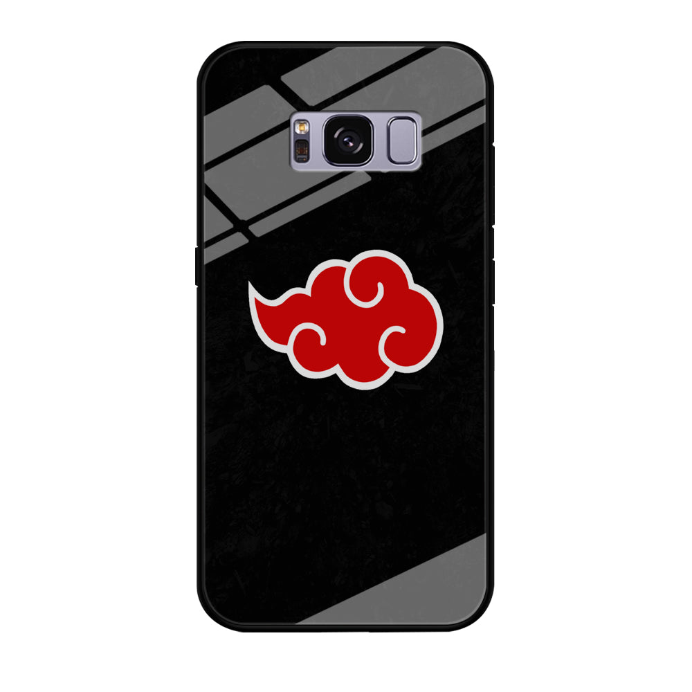Naruto Akatsuki Simple Logo Black Abstract Samsung Galaxy S8 Case