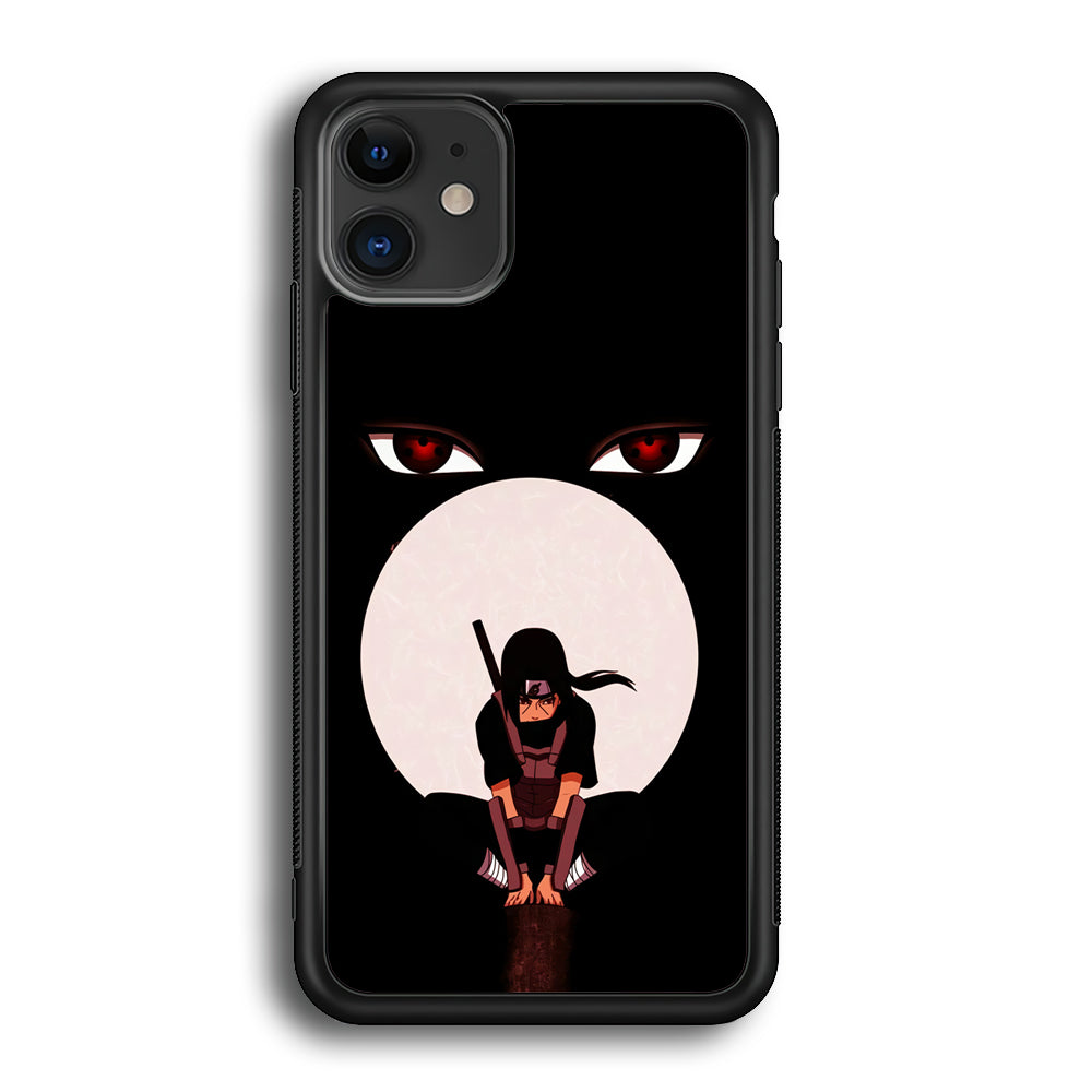 Naruto Blood Moon of Uchiha iPhone 12 Case