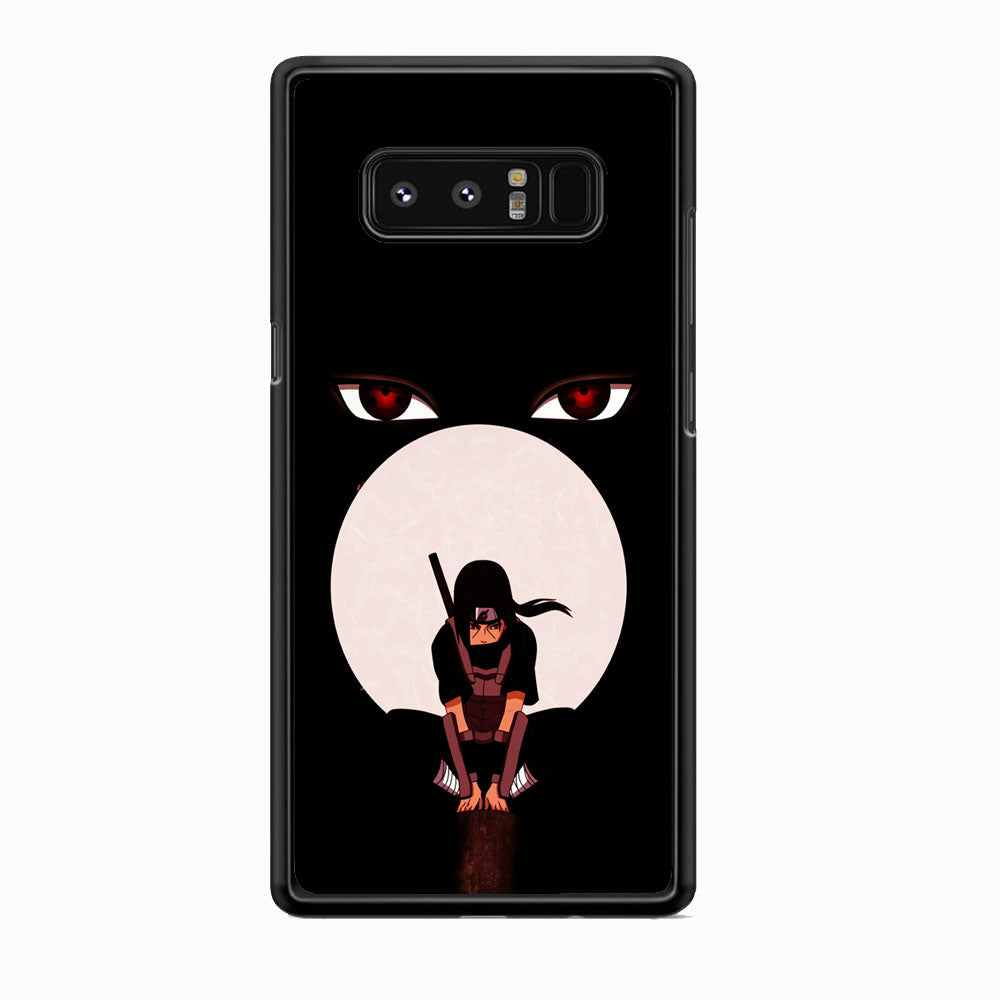 Naruto Blood Moon of Uchiha Samsung Galaxy Note 8 Case - carneyforia