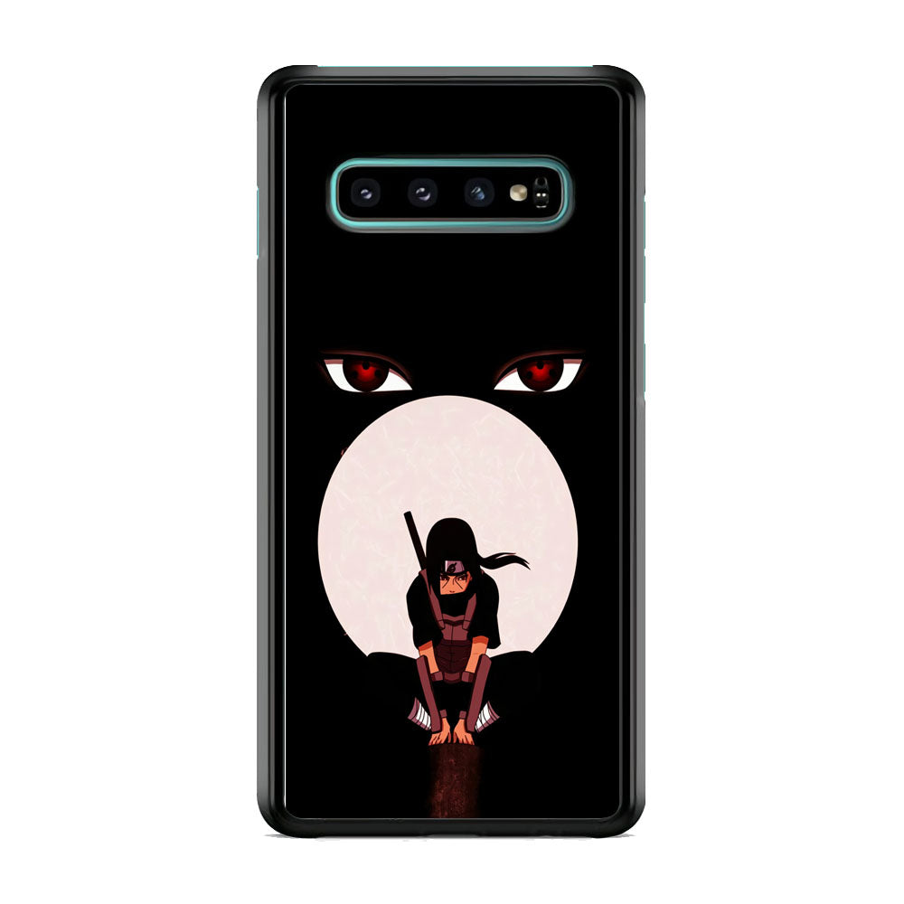 Naruto Blood Moon of Uchiha Samsung Galaxy S10 Plus Case