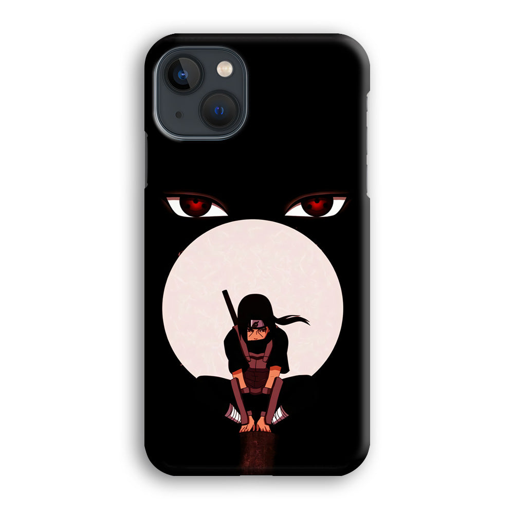 Naruto Blood Moon of Uchiha iPhone 13 Case