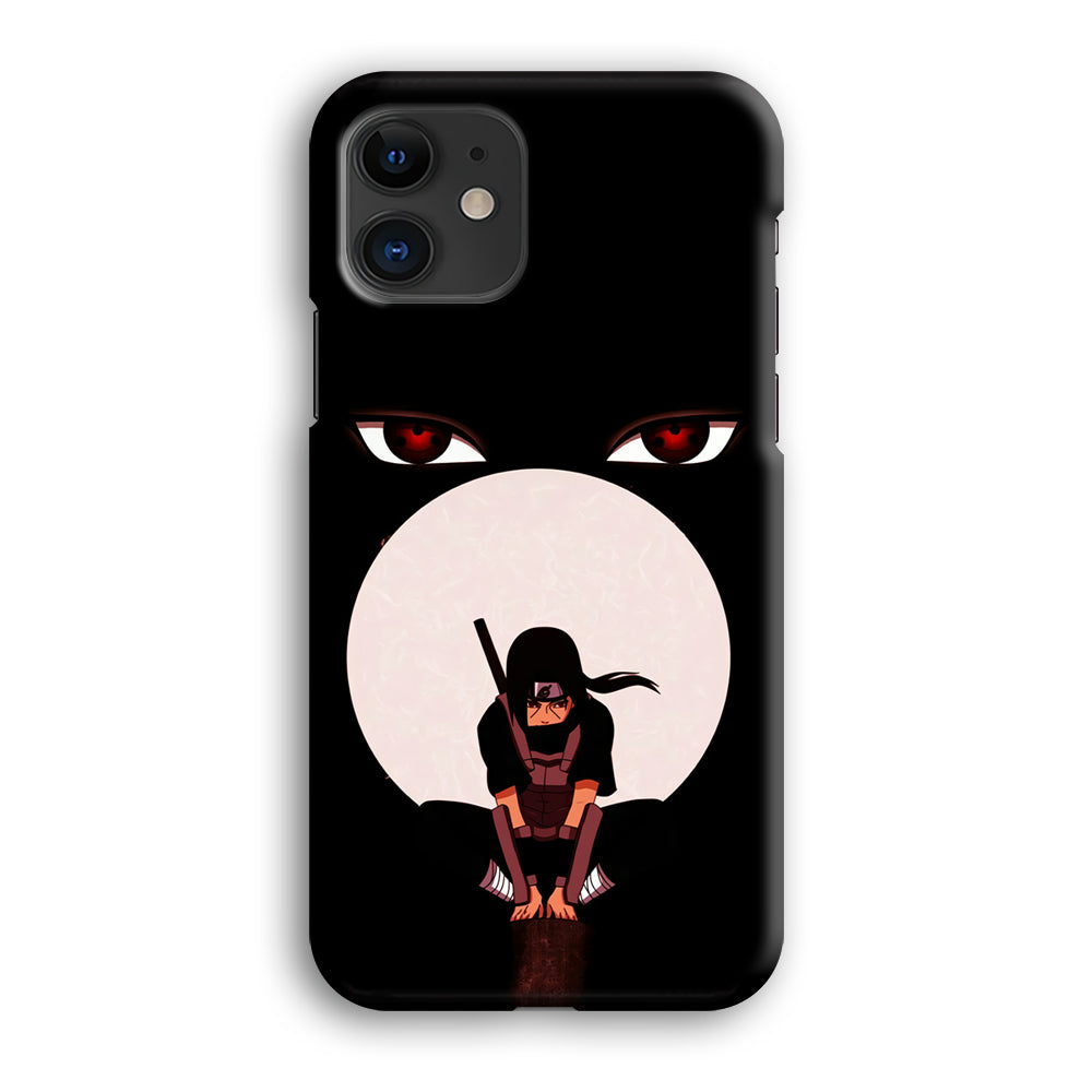 Naruto Blood Moon of Uchiha iPhone 12 Case