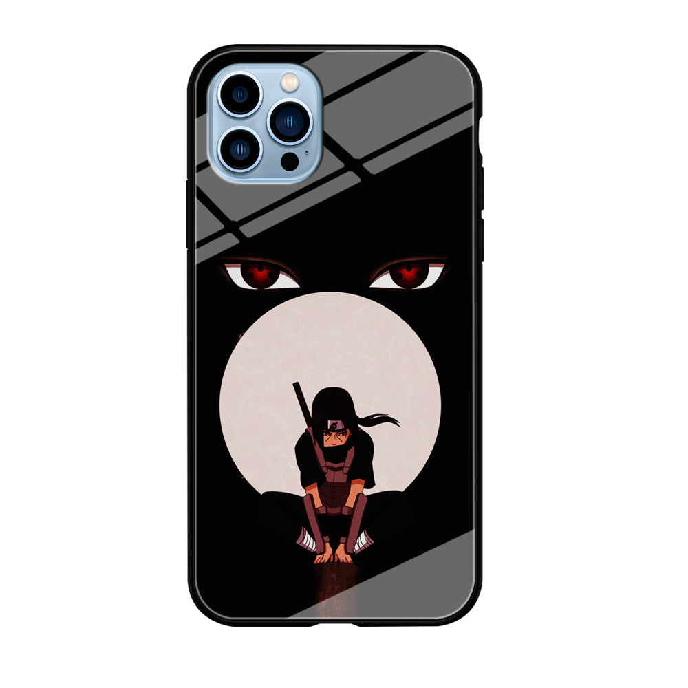 Naruto Blood Moon of Uchiha iPhone 12 Pro Case