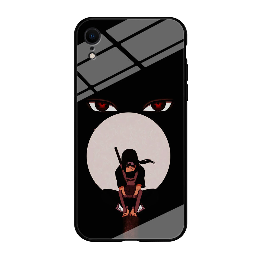 Naruto Blood Moon of Uchiha iPhone XR Case - carneyforia