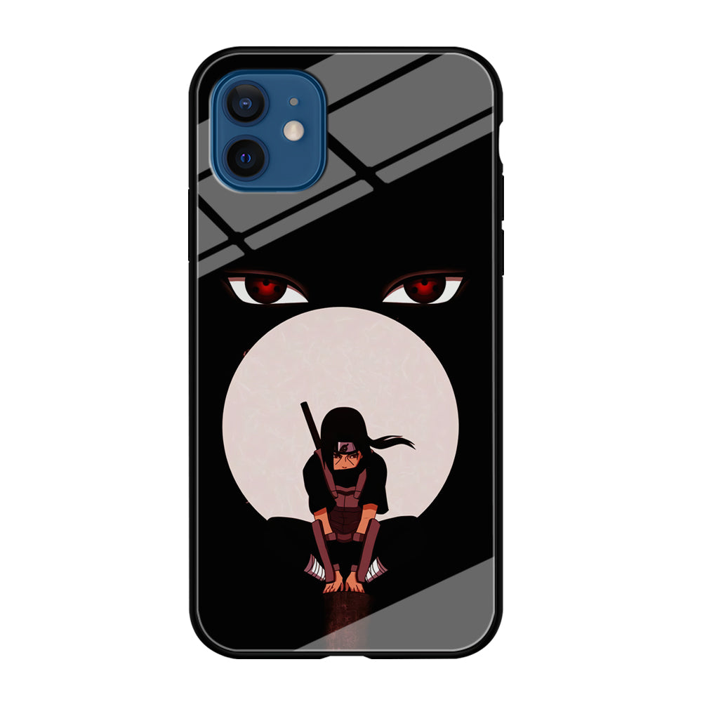 Naruto Blood Moon of Uchiha iPhone 12 Case